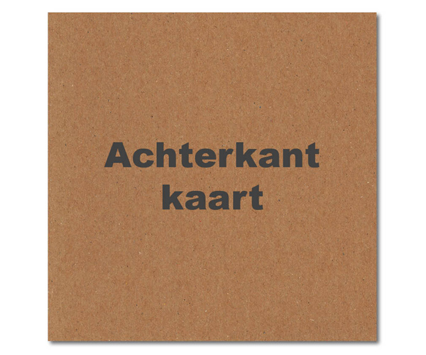 Achterkant kaart